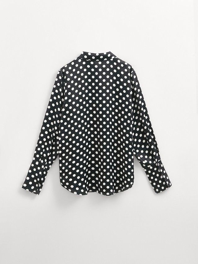Блузка женская CE LBL 3314, р.170-84-90, black-white dots - 9