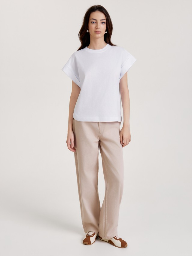 Блузка жен. C LBL 3519, р.170-84, white - 2