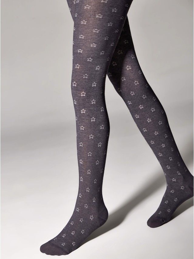 Колготки детские CK CLASS 23С-1СП, р.128-134 (20),650 графит - 1