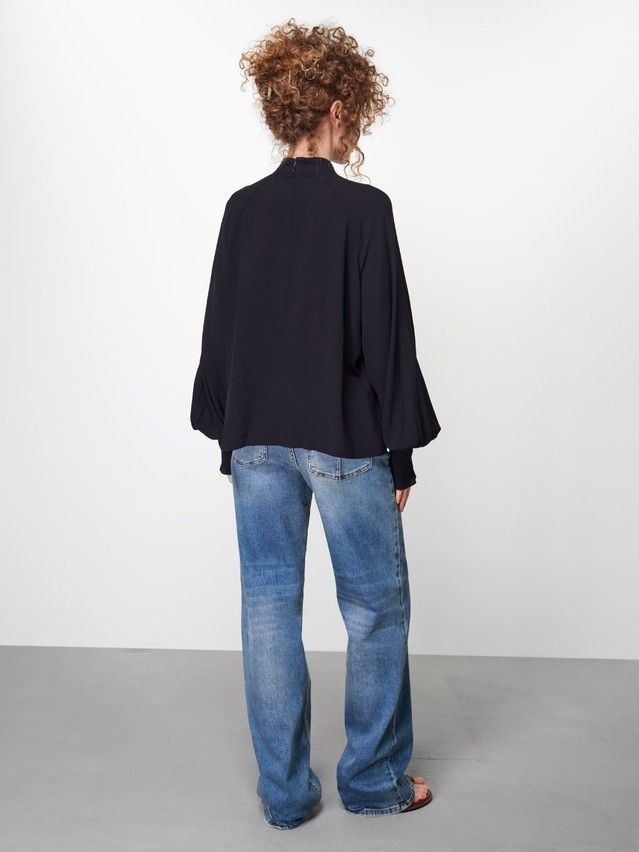 Блузка жен. C LBL 3476, р.170-84-90, black - 2