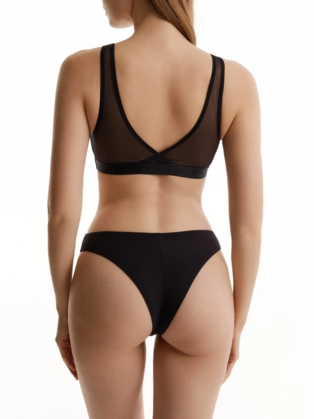 Топ жен. C DOUBLE LINES LBE 3548, р.170-84, black - 2