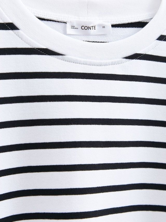 Джемпер женский CE LD 3293, р.170-84, black-white strip - 3