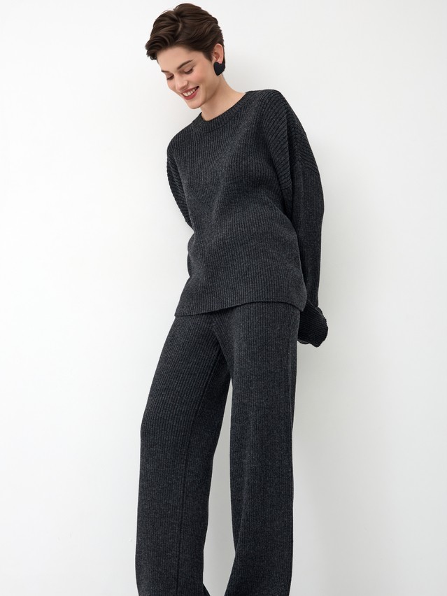 Джемпер женский CE LDK24126 24С-126СП, р.170-84, grafit melange - 6