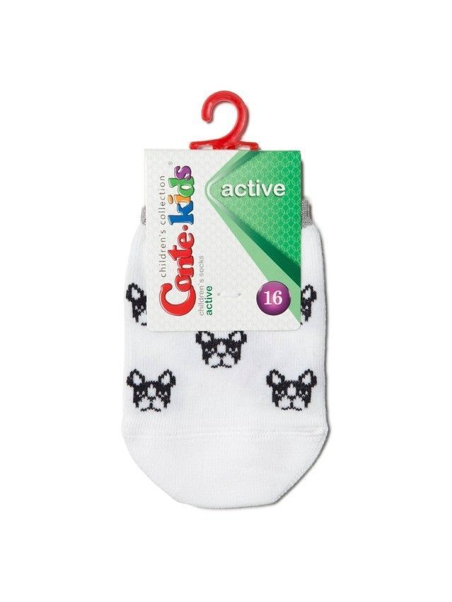 Носки детские ACTIVE (ультракороткие) 17С-87СП, p. 18, белый, рис. 331 - 2