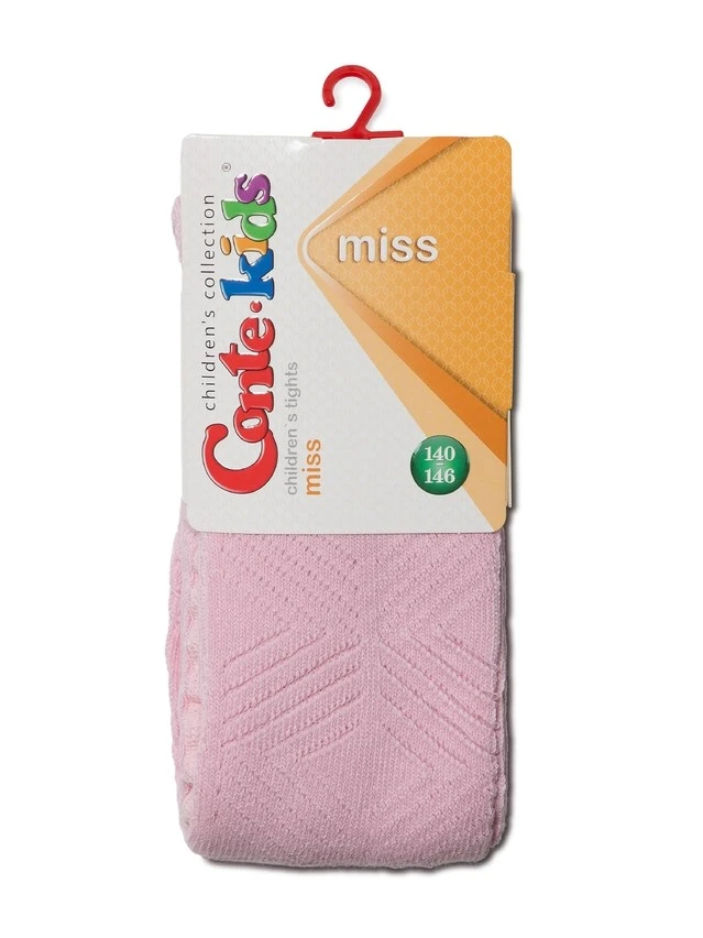 Колготки хлопковые детские MISS (ажурные) 7С-80СП, p. 140-146, светло-розовый, рис. 274 - 2