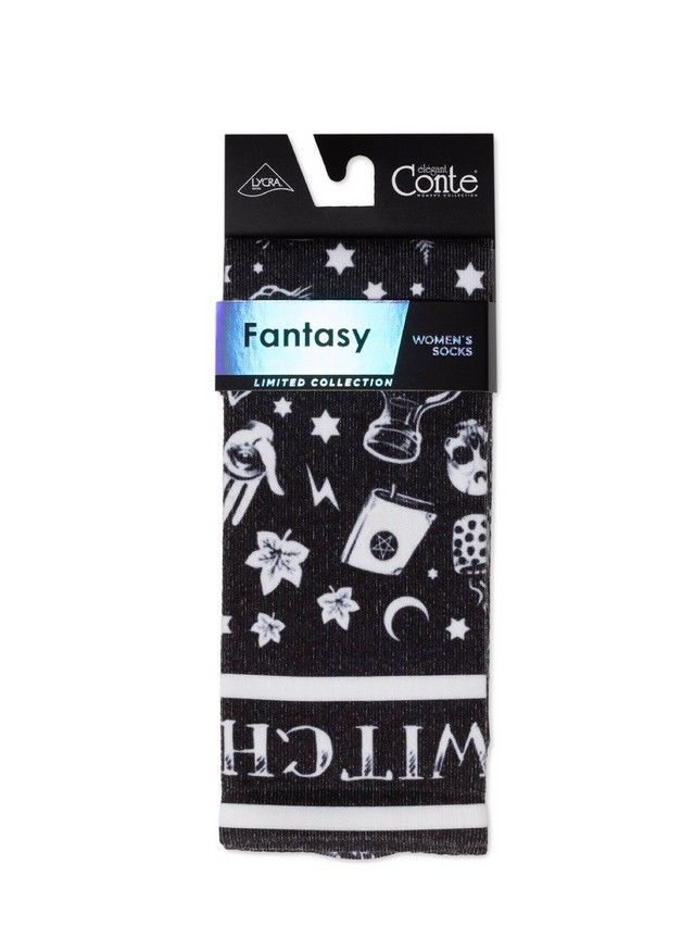 Носки женские хлопковые CE FANTASY 19С-236СП, р.36-39, 316 черный - 3