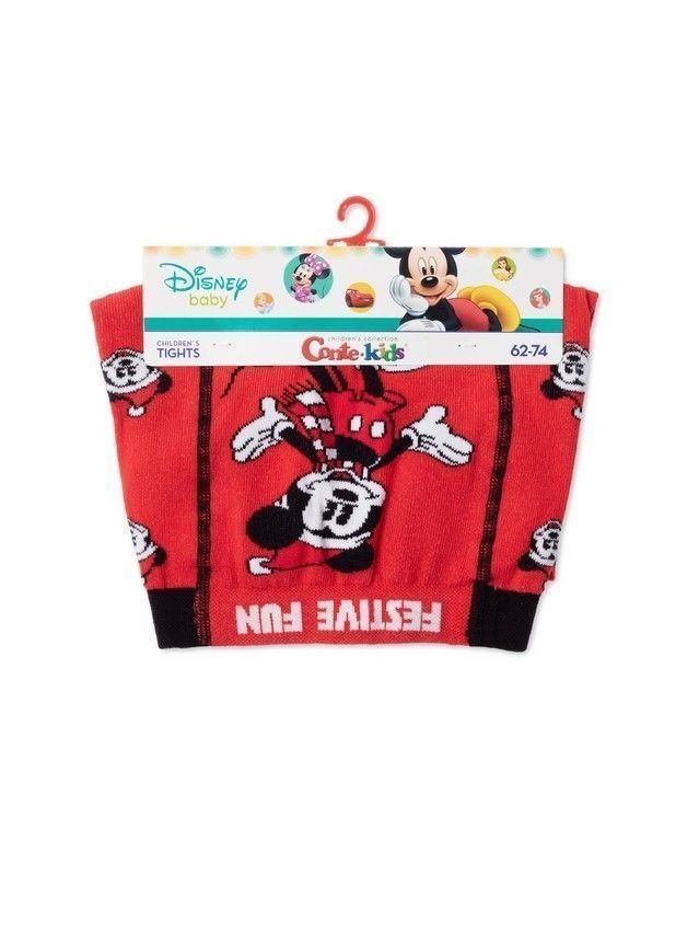 Колготки детские CK NEW YEAR DISNEY 21С-31СПМ, р.62-74 (12),585 красный - 3