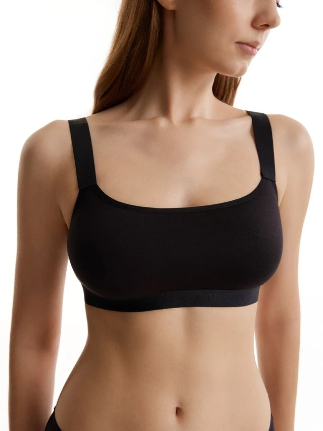 Топ жен. C DOUBLE LINES LBE 3555, р.170-84, black - 1