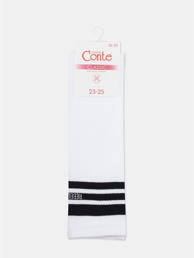 Гольфы женские хлопковые CE CLASSIC 23С-155СП, р.23-25, 009 белый - 5