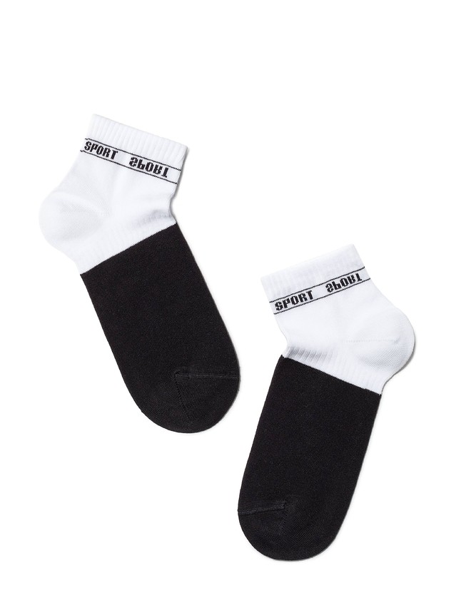 Носки детские ACTIVE (короткие) 13С-34СП, р.20, 510 белый-черный - 3