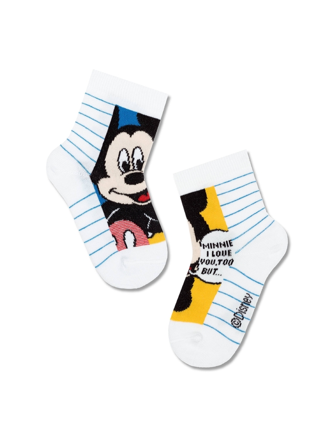 Носки детские ©Disney 17С-126СПМ, р.14, 345 белый - 2