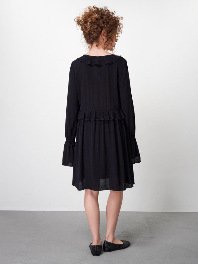 Платье жен. C LPL 3478, р.170-84-90, black - 2