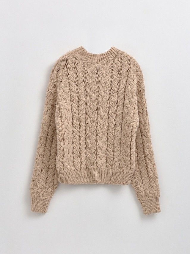 Джемпер женский CE LDK243 21С-167CП, р.170-84, beige - 2