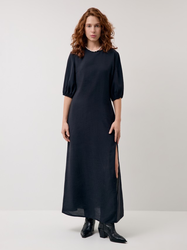 Платье жен. C LPL 3426, р.170-84-90, black - 4