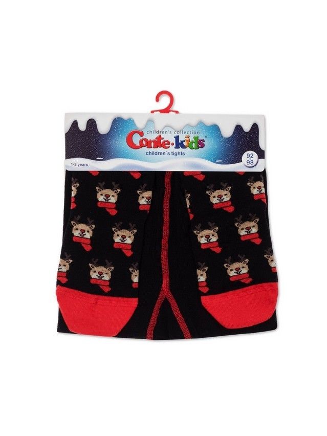 Колготки детские CK NEW YEAR 21С-31СП, р.92-98 (14),623 черный - 2