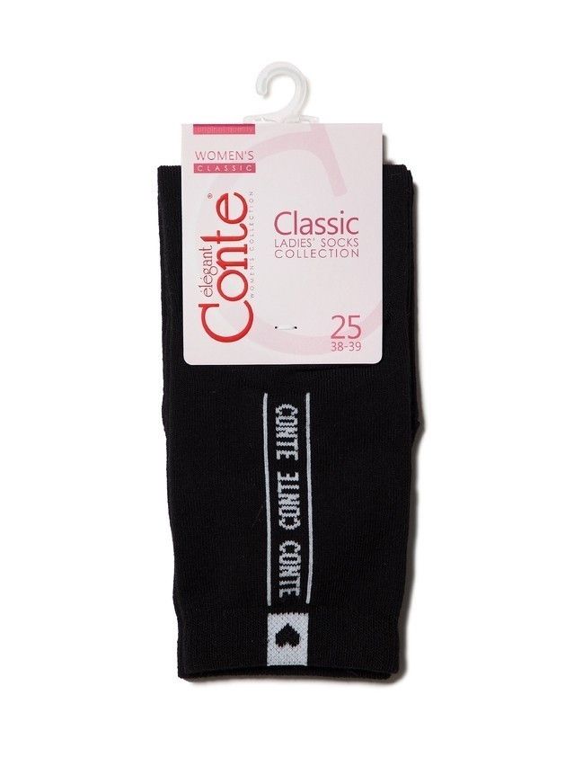 Носки женские хлопковые CLASSIC 7С-22СП, р. 36-37, 152 черный - 7