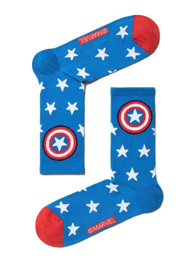 Носки мужские ©MARVEL 19С-222СПМ, р. 40-41, 177 синий - 1