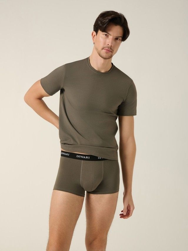 Фуфайка мужская DW BASIC MEN MF 4024 (бандероль),р.176,182-92, khaki - 3