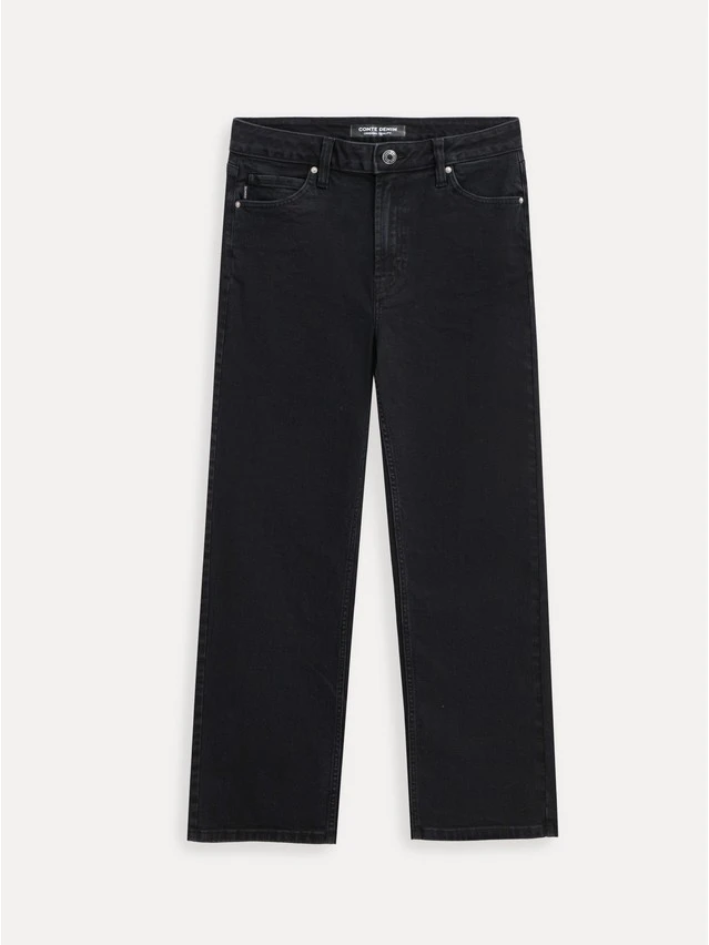 Джинсы жен. C CON-948, р.164-90, washed black - 11
