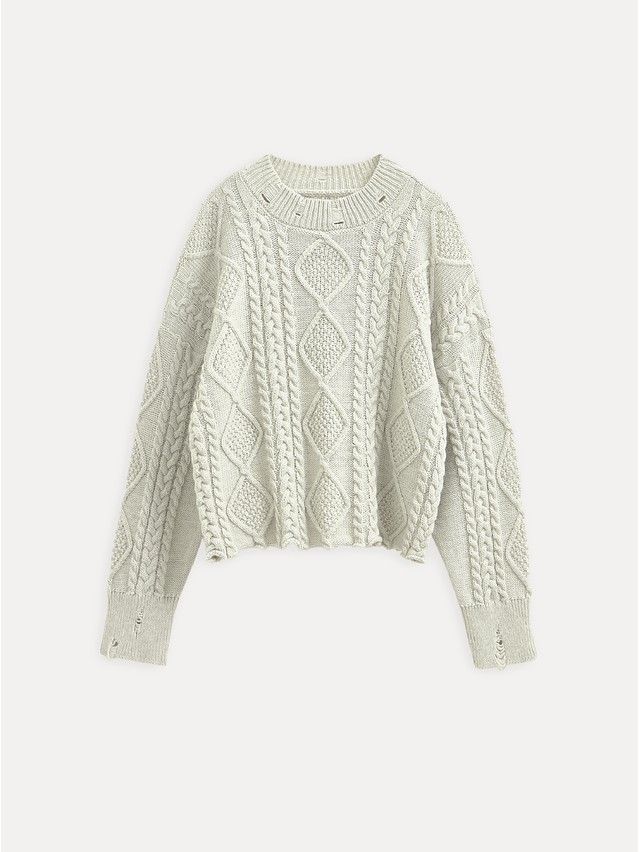 Джемпер женский CE LDK24129 24С-129СП, р.170-84, gray melange - 6