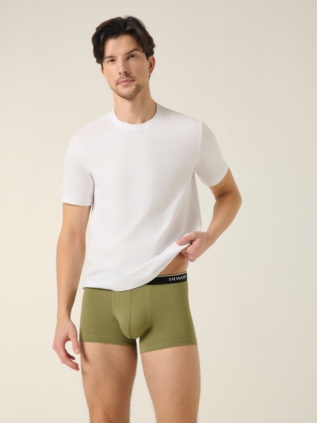 Трусы мужские DW PREMIUM MSH 1568 (бандероль),р.78,82, khaki-black strip - 5