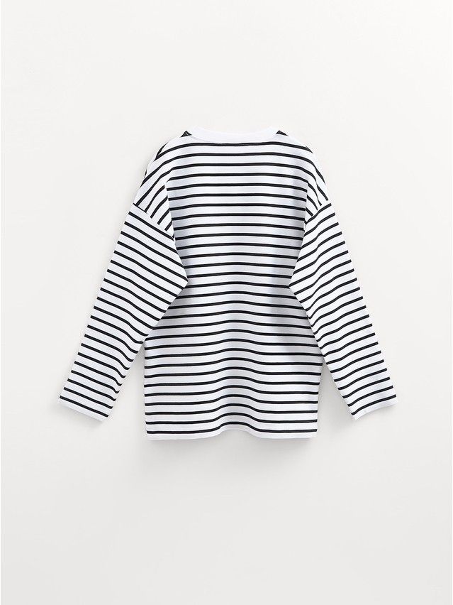 Джемпер женский CE LD 3293, р.170-84, black-white strip - 2