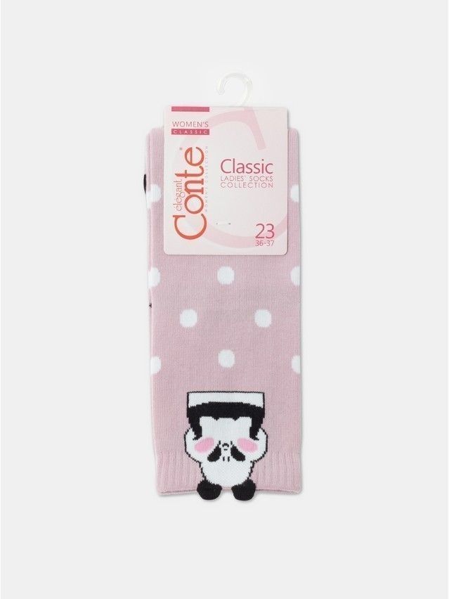 Носки женские хлопковые CE CLASSIC 17С-183СП, р.23-25, 365 пепельно-розовый - 5