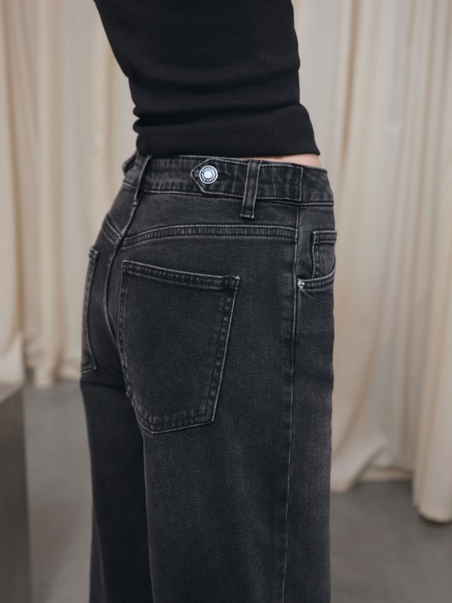 Джинсы женские C CON-797, р.164-90, washed black - 4