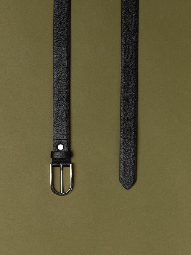 Ремень поясной женский C 1051, р.Размер 1 (XS-S),черный - 3