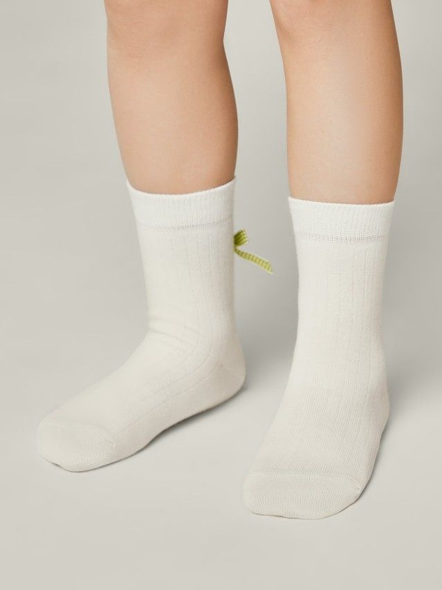 Носки детские CK TIP-TOP (декор, бантики) 24С-179/1СП, р.16, 109 молочный - 3