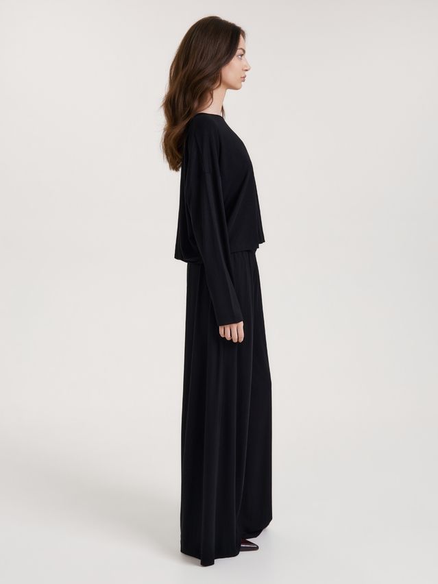 Джемпер жен. C LD 3508, р.170-84, black - 3