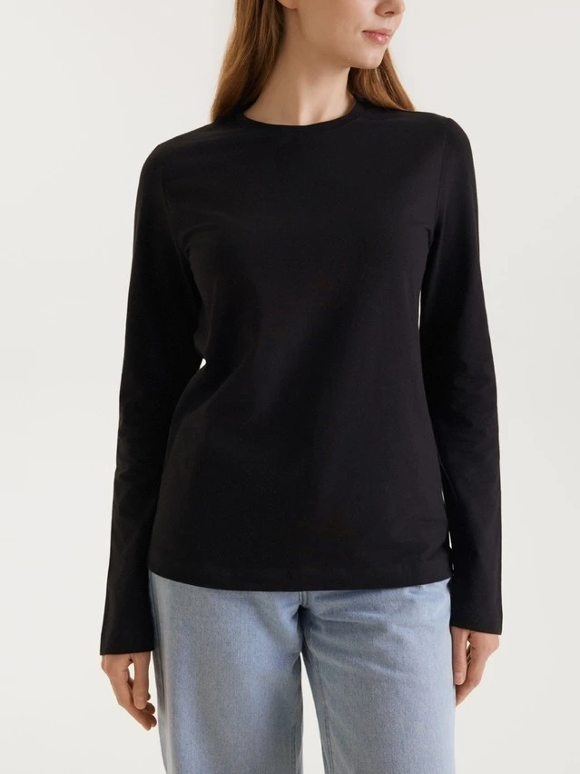 Джемпер жен. CE BASIC COLLECTION LD 5026 (пакет),р.170-84, black - 1