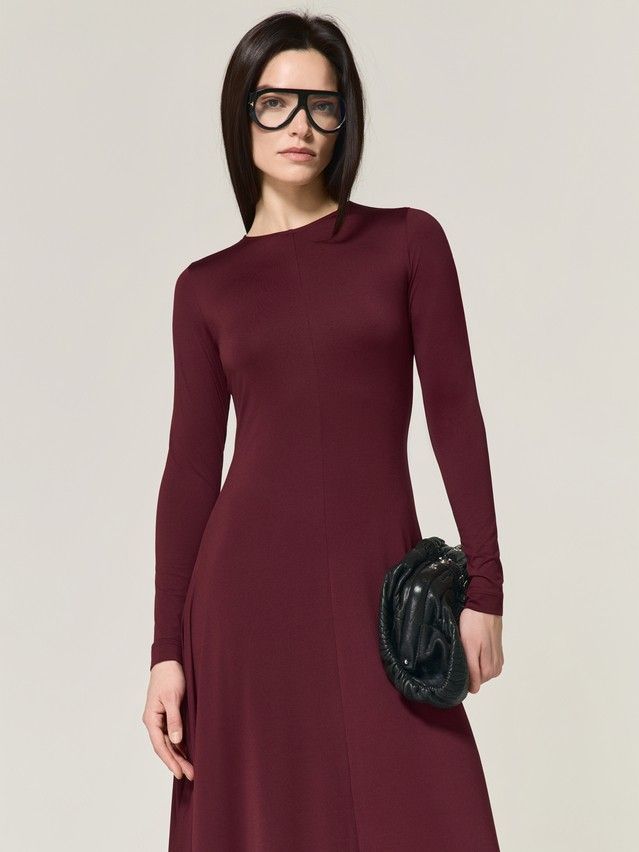 Платье женское C LPL 3493, р.170-84-90, burgundy - 6