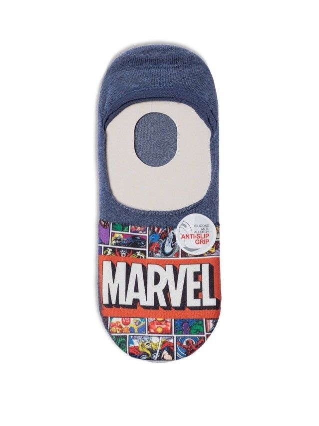 Подследники мужские хлопковые DW MARVEL 20С-29СПM, р.40-41, 128 темный джинс - 1