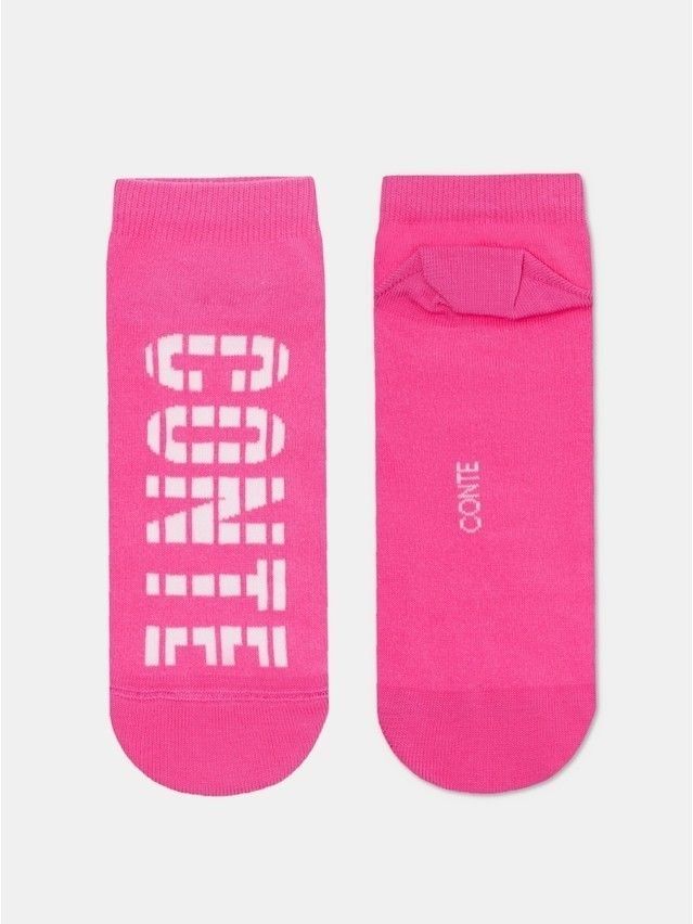 Носки женские хлопковые CE ACTIVE (короткие) 23С-111СП, р.23-25, 574 розовый - 5