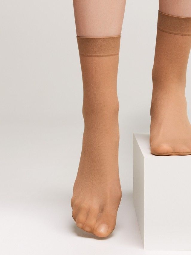 Носки женские CE PUDRA (2 пары),р.36-39, natural - 1