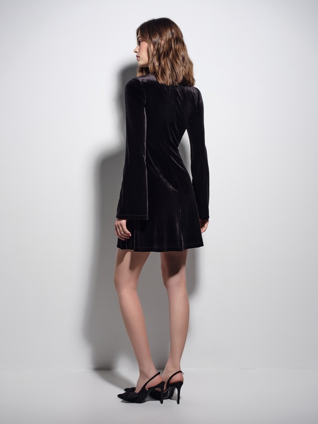 Платье женское C LPL 3329, р.170-84-90, black - 2