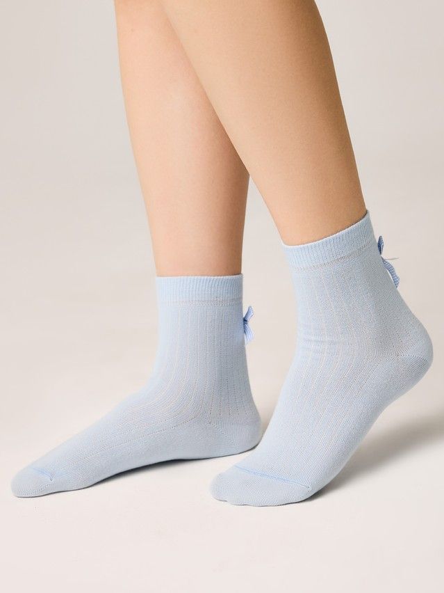 Носки детские CK TIP-TOP (декор, бантики) 24С-179/1СП, р.16, 109 голубой - 2