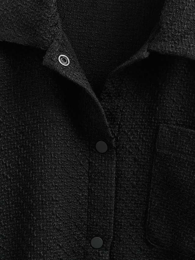 Рубашка женская C LRU 3268 24С-3331ТСП, р.170-84-90, black - 3