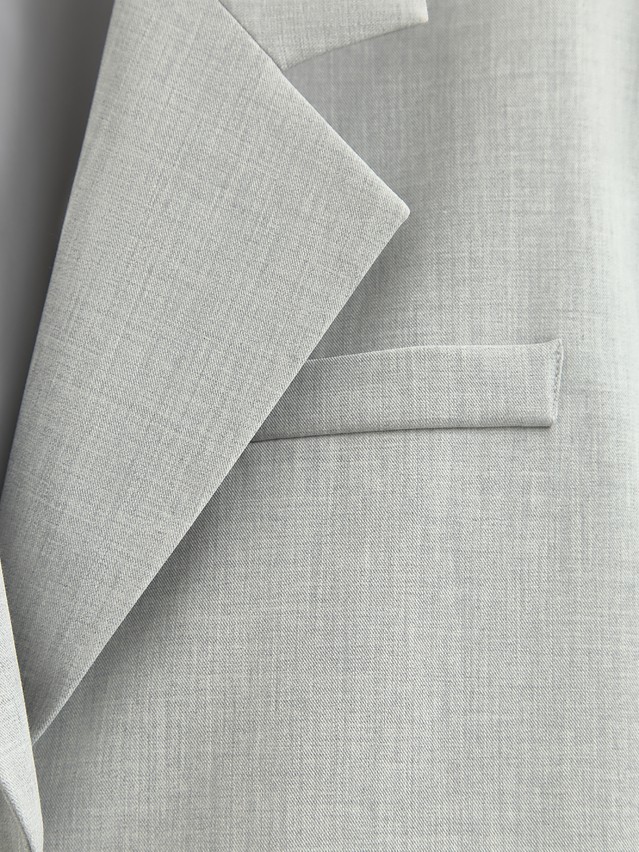 Жакет женский C LJ 3393, р.170-84-90, grey melange - 4