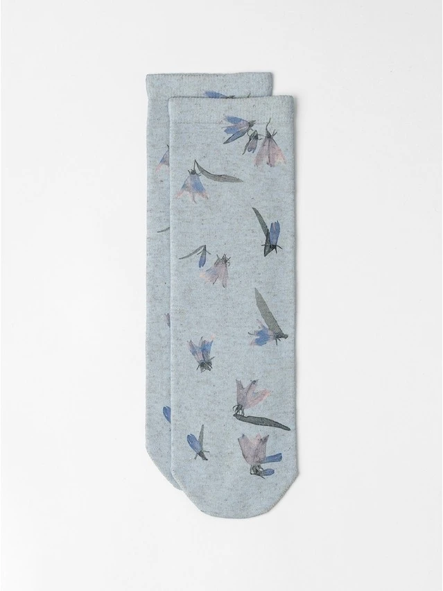 Носки женские C FLOWERS 20С-107/3СП, р.23-25, 1149 голубой - 5