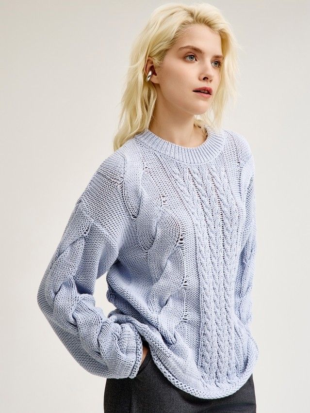 Джемпер женский CE LDK24124 24С-124СП, р.170-84, light lilac - 3