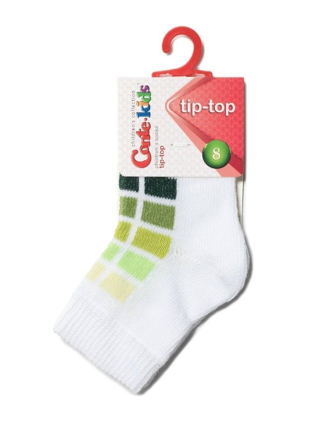 Носки хлопковые детские TIP-TOP 5С-11СП, p. 8, белый-салатовый, рис. 217 - 2