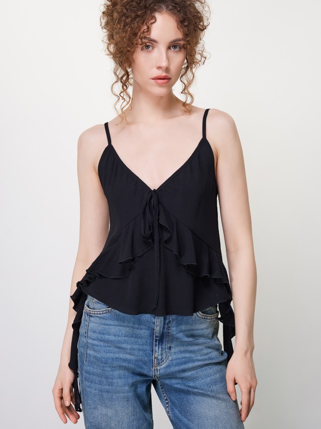 Блузка жен. C LBL 3473, р.170-84-90, black - 3
