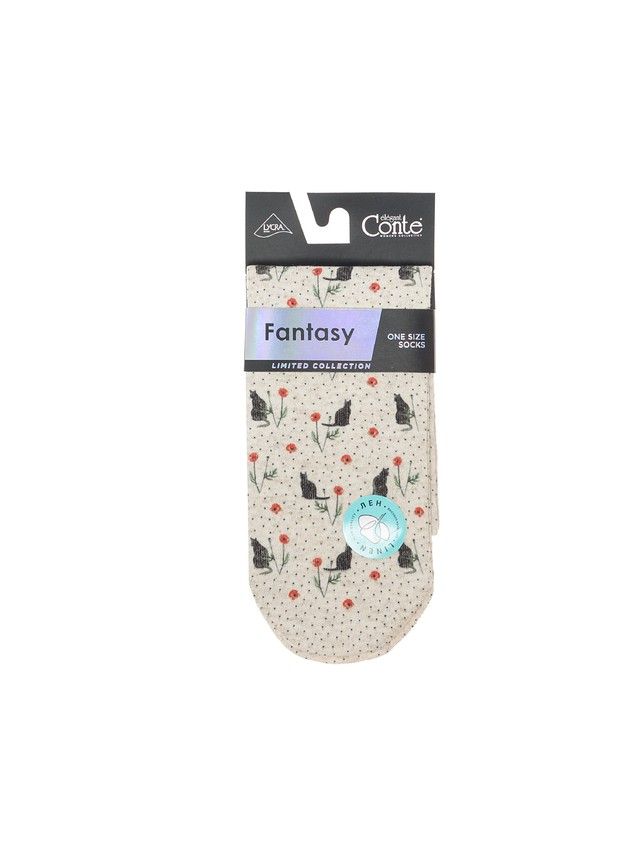 Носки женские CE FANTASY 20С-107/1СП, р.23-25, 958 бежевый - 5