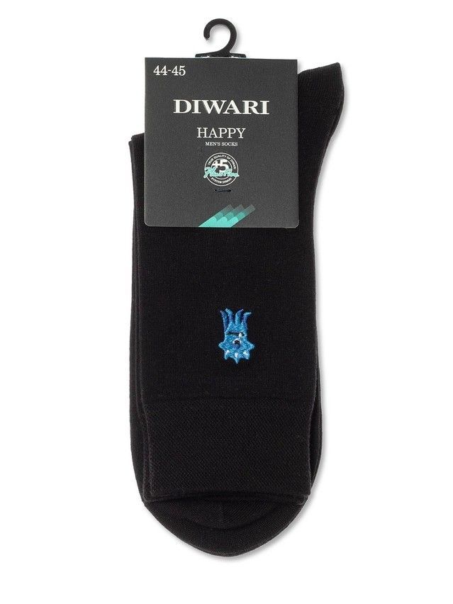 Носки мужские DW HAPPY 20С-36СП, р.40-41, 515 черный - 2