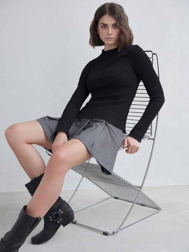 Джемпер женский C LD 3235, р.170-84, black - 1