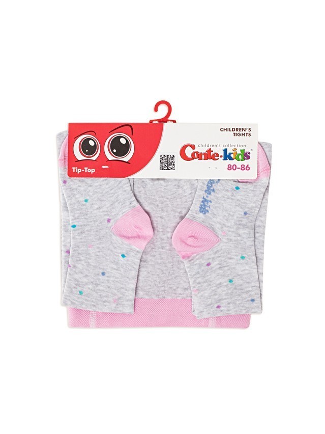 Колготки детские CK TIP-TOP, р.104-110 (16),711 светло-серый - 5