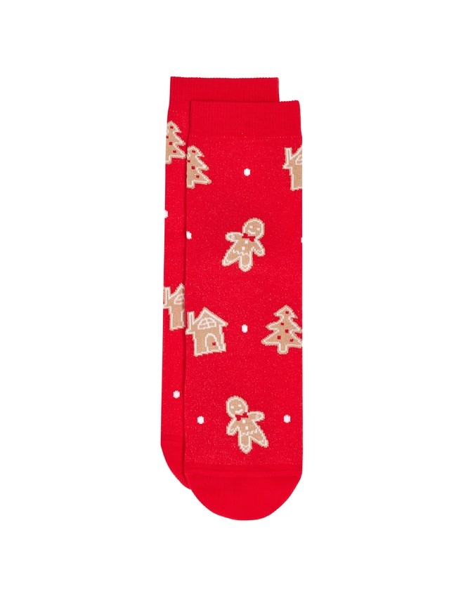 Носки женские хлопковые CE NEW YEAR 21С-76СП, р.23-25, 1023 красный - 3