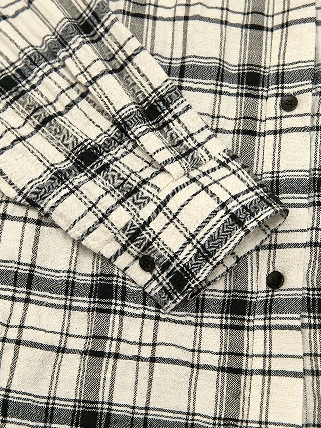 Рубашка женская C LRU 3518, р.170-84-90, white-black - 8